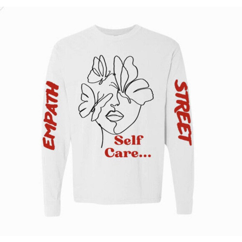 White Long Sleeve Tee